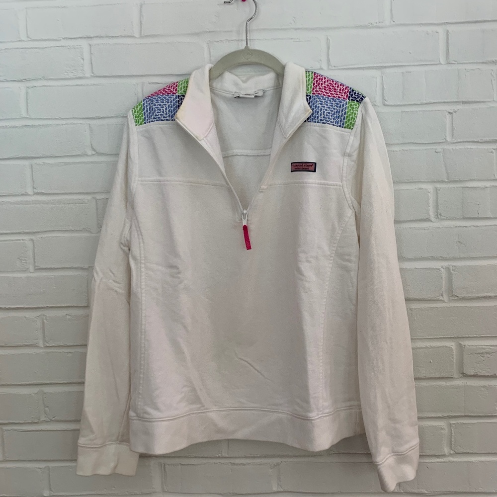 Vineyard vines white shep shirt